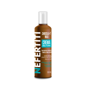 TRAT. EN CREMA P/PEINAR NEFERTITI CHOCOLA-T MAX 300 ML.3681/5191
