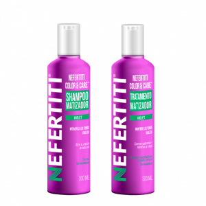 SH NEFERTITI Y TRAT. VIOLETA COLOR & CARE 340 ML.6704