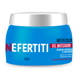 GEL NEFERTITI MATIZADOR MISTER COLOR 350 GRS 3705