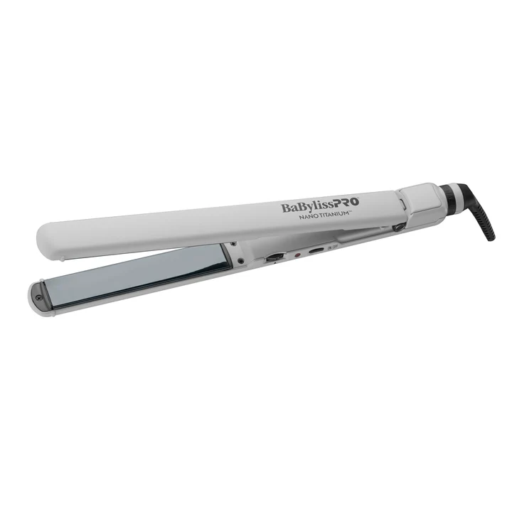 PLANCHA NANO TITANIUM DYNAMALON DEC. LOVE #1 BLANCO