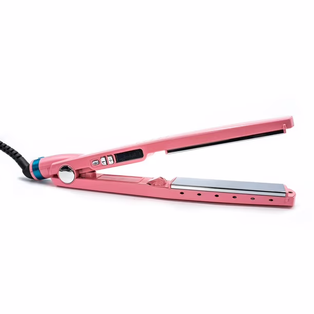 PLANCHA NANO TITANIUM DYNAMALON CHANGUITO/PIEDRAS #2 ROSA FUERTE
