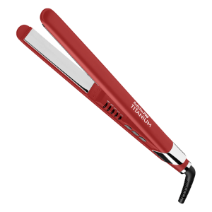 PLANCHA BABYLISS PRO VOLARE 1" ROJA  NANO TITANIUM BABVR3072TES/ES