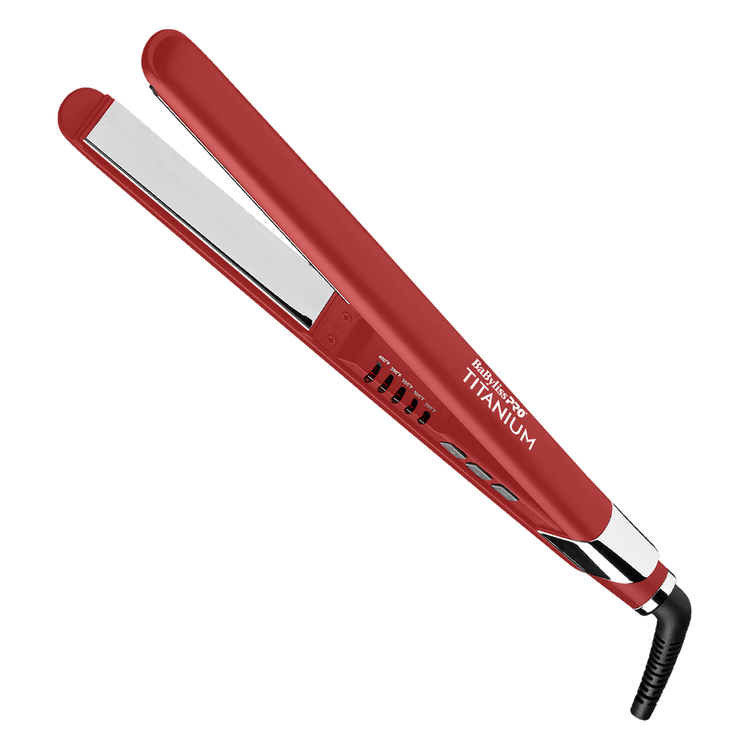 PLANCHA BABYLISS PRO VOLARE 1" ROJA NANO TITANIUM BABVR3072TES/ES
