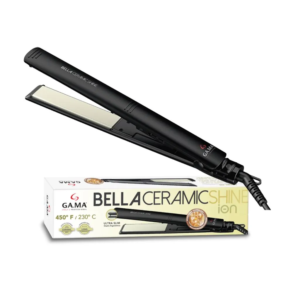 PLANCHA GAMA ION 450F/230 C ELEGANCE BELLA SHINE CERAMIC