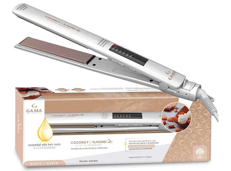 PLANCHA GAMA COCONUT ALMOND ELEGANCE LED COCO